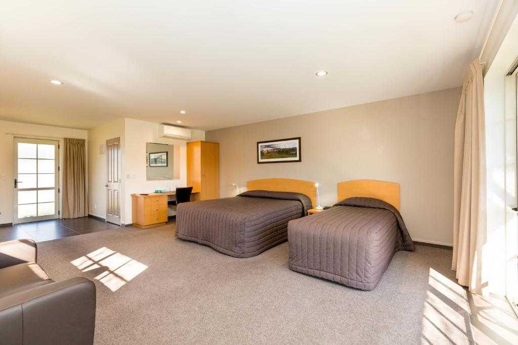Posezení v ubytování Aspen Court Motel Taihape