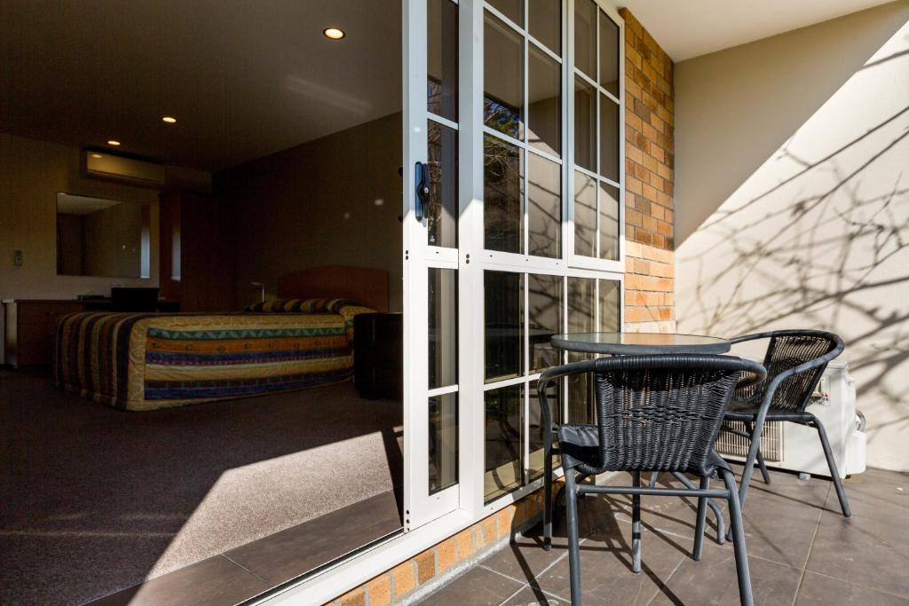 Posezení v ubytování Aspen Court Motel Taihape