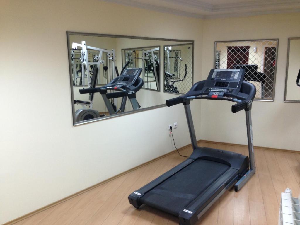 Fitness centrum a/nebo fitness zařízení v ubytování Stone Bridge Hotel