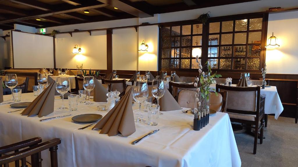 Restaurace v ubytování Banegaardshotellet