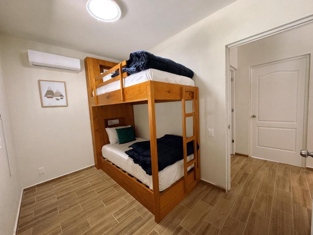 Postel nebo postele na pokoji v ubytování Casa Kaan Calakmul