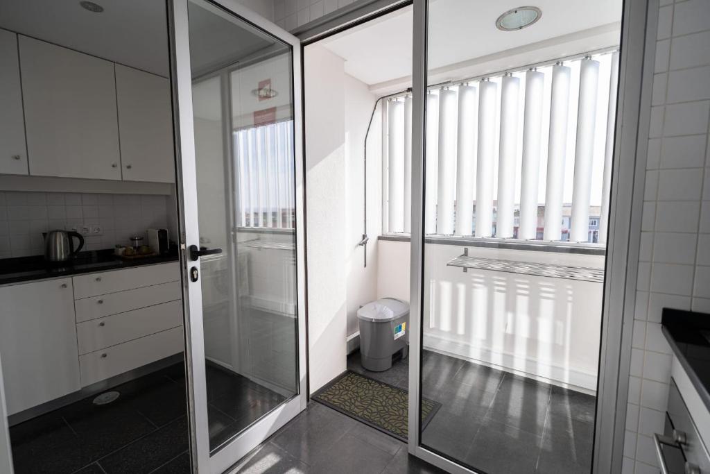 Kuchyň nebo kuchyňský kout v ubytování Luxus Charming Apt