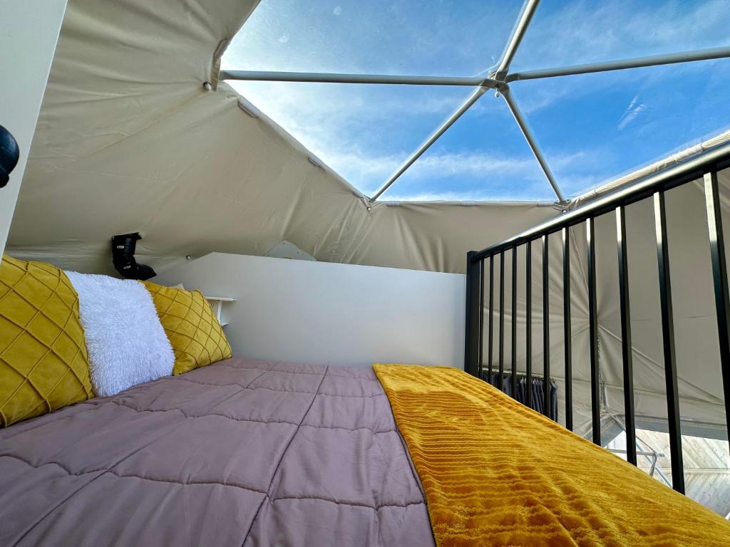 Postel nebo postele na pokoji v ubytování Island Beach Hideaways