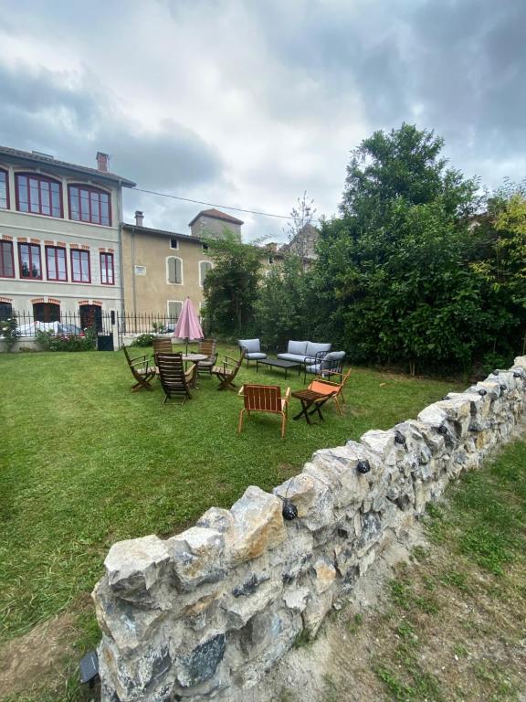 Zahrada ubytování Casa Miasto - Chambres d'hôtes & Spa