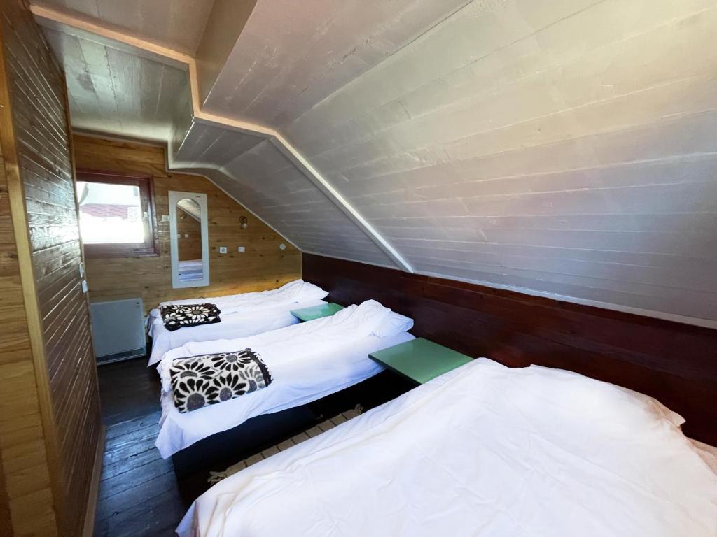 Ένα ή περισσότερα κρεβάτια σε δωμάτιο στο Planinska kuća Savić, Kopaonik