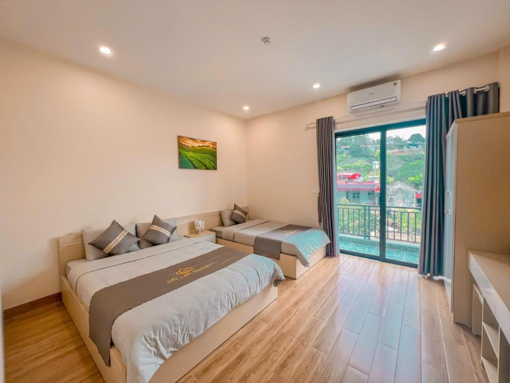 Đồi Chè Hotel - 三个房间