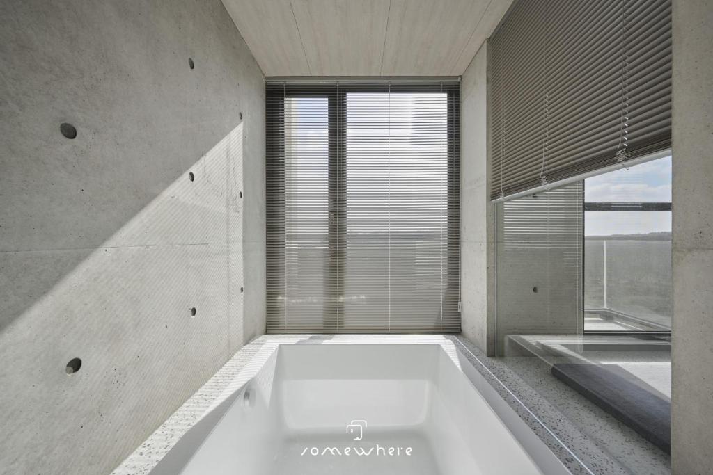 Koupelna v ubytování Penghu Somewhere Guesthouse 澎湖嶼光角落民宿