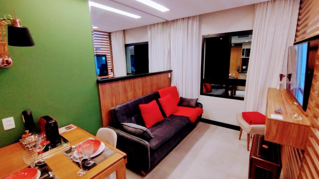 Foto da galeria de Hotel MRC PINHEIROS- The Best Excellence Duplex Studio - Red Velvet Deluxe Edition - First Class - By LuXXoR em São Paulo