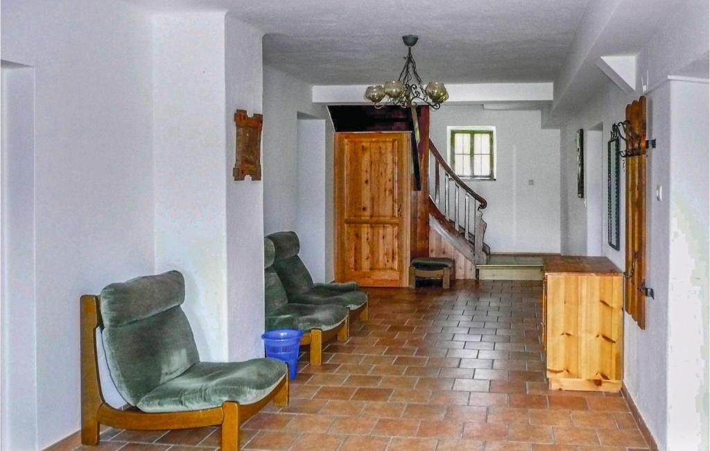 Posedenie v ubytovaní Ferienwohnung Mit Badeteich