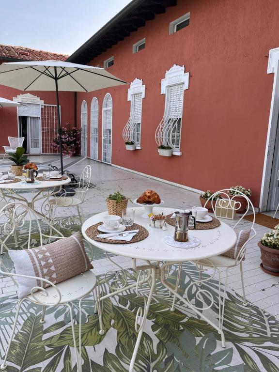Balkón nebo terasa v ubytování Villa House and Garden B&B