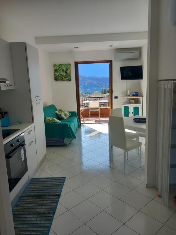 Kuchyň nebo kuchyňský kout v ubytování NABOO APARTMENT