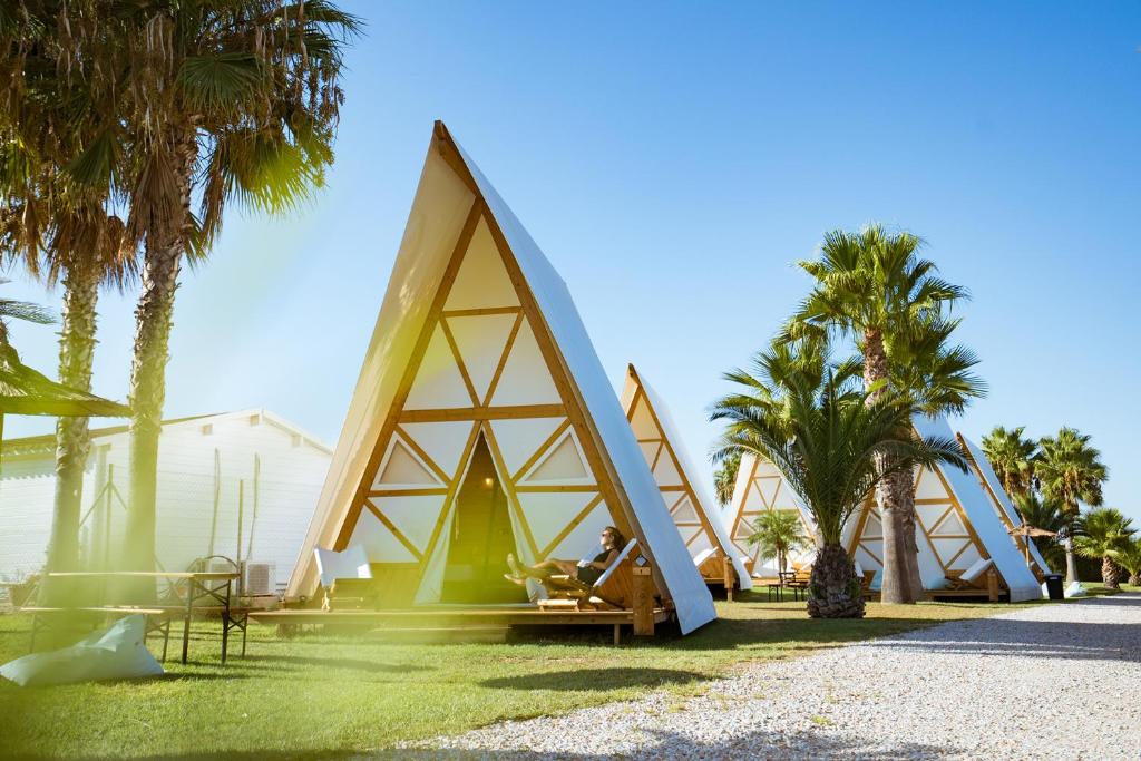 Zahrada ubytování Kampaoh Costa Blanca