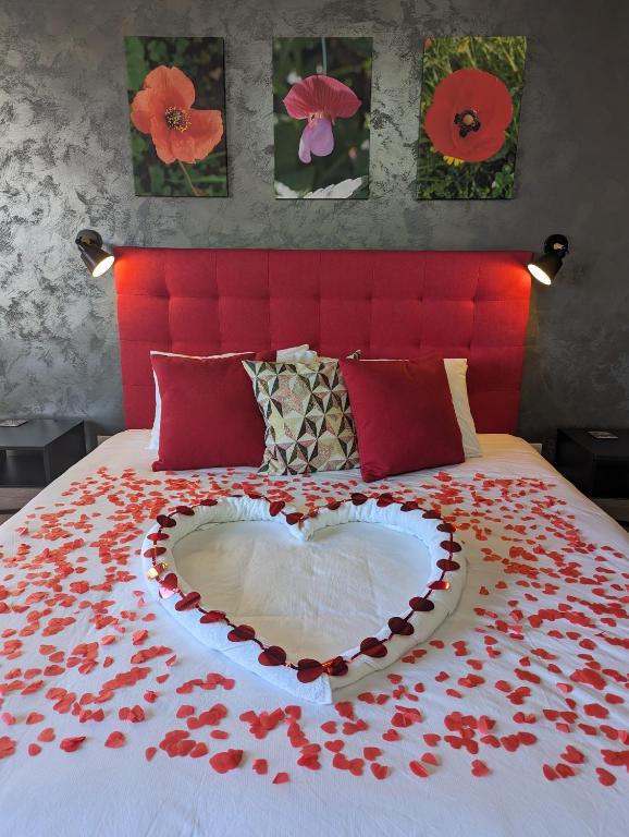 Ein Bett oder Betten in einem Zimmer der Unterkunft Sea Holly Gozo