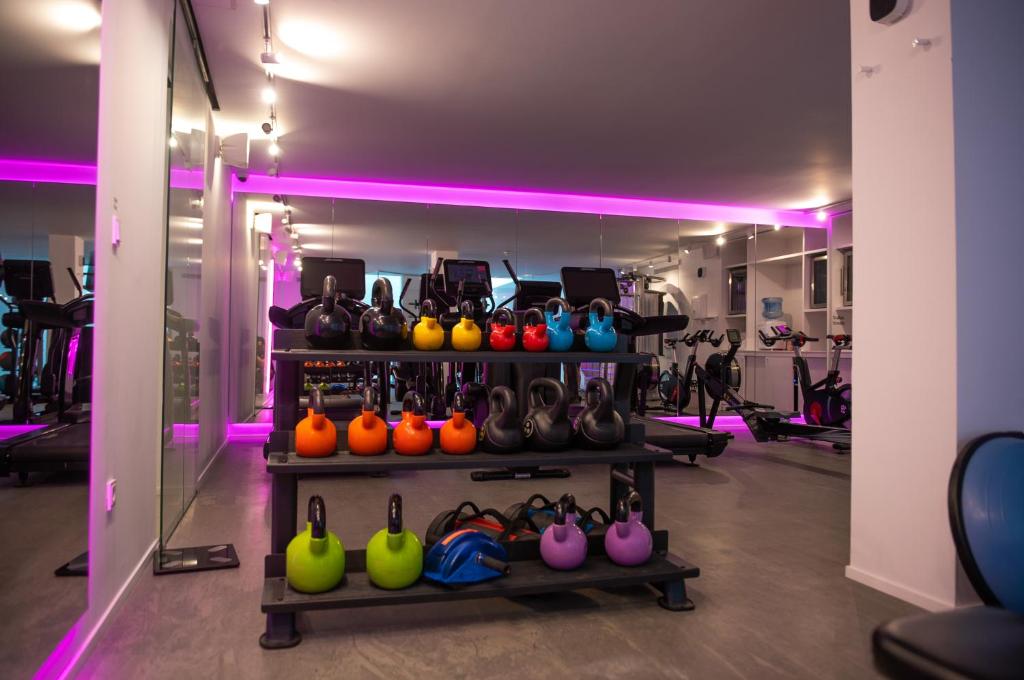 Fitness centrum a/nebo fitness zařízení v ubytování One Ibiza Suites
