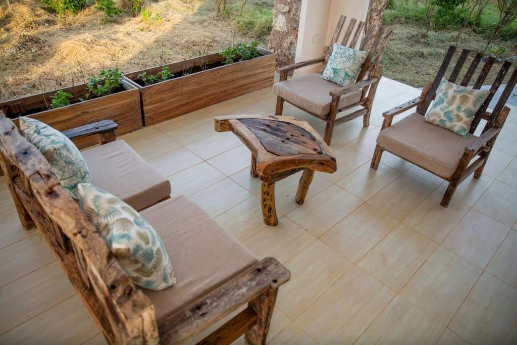 Balkón nebo terasa v ubytování Kumekucha Ocean View