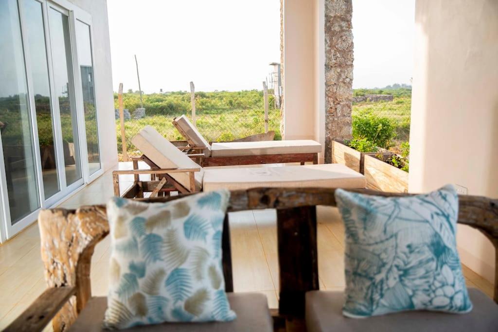 Posezení v ubytování Kumekucha Ocean View