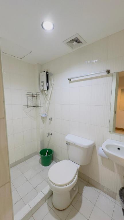 Koupelna v ubytování La Anclar Hotel