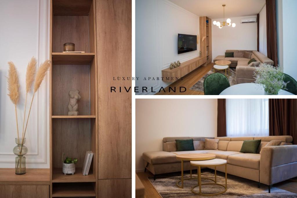Χώρος καθιστικού στο Riverland - luxury apartment Mostar