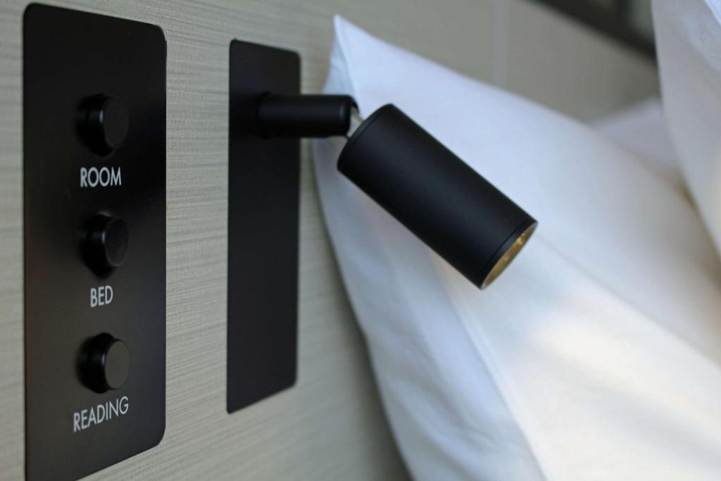 Llit o llits en una habitació de Best Western Plus Nagoya Sakae