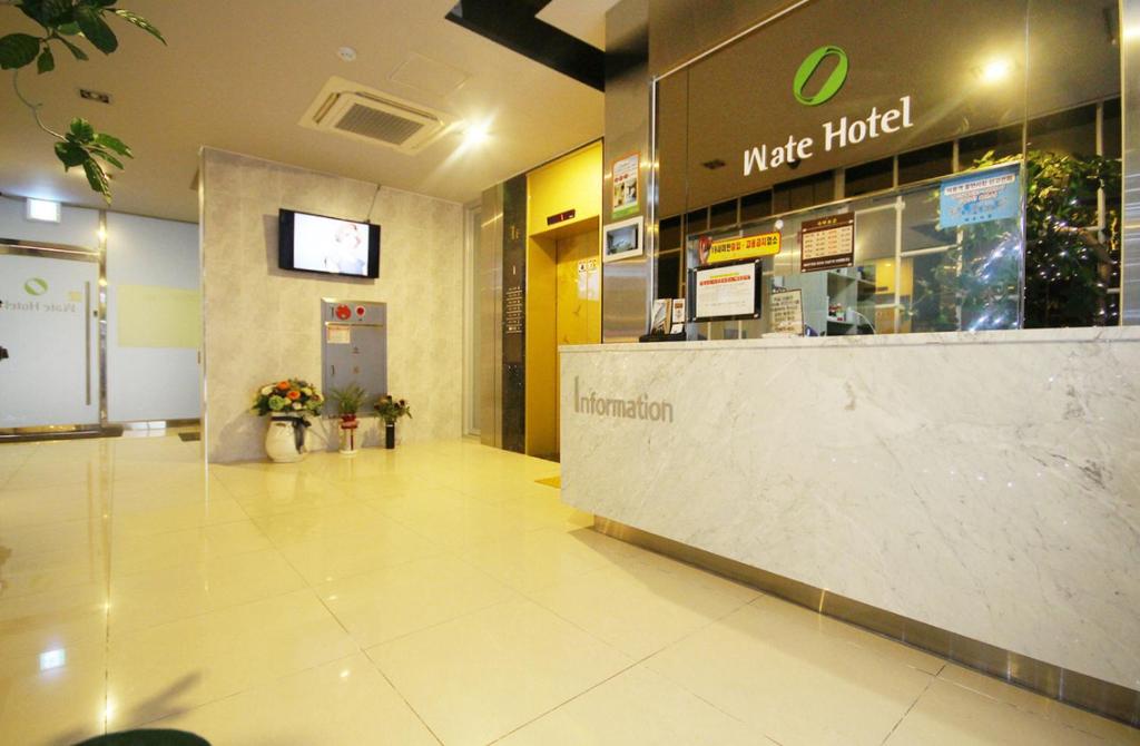 Vstupní hala nebo recepce v ubytování Wate Hotel
