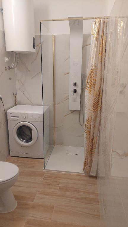 Kúpeľňa v ubytovaní Apartman Golden Star