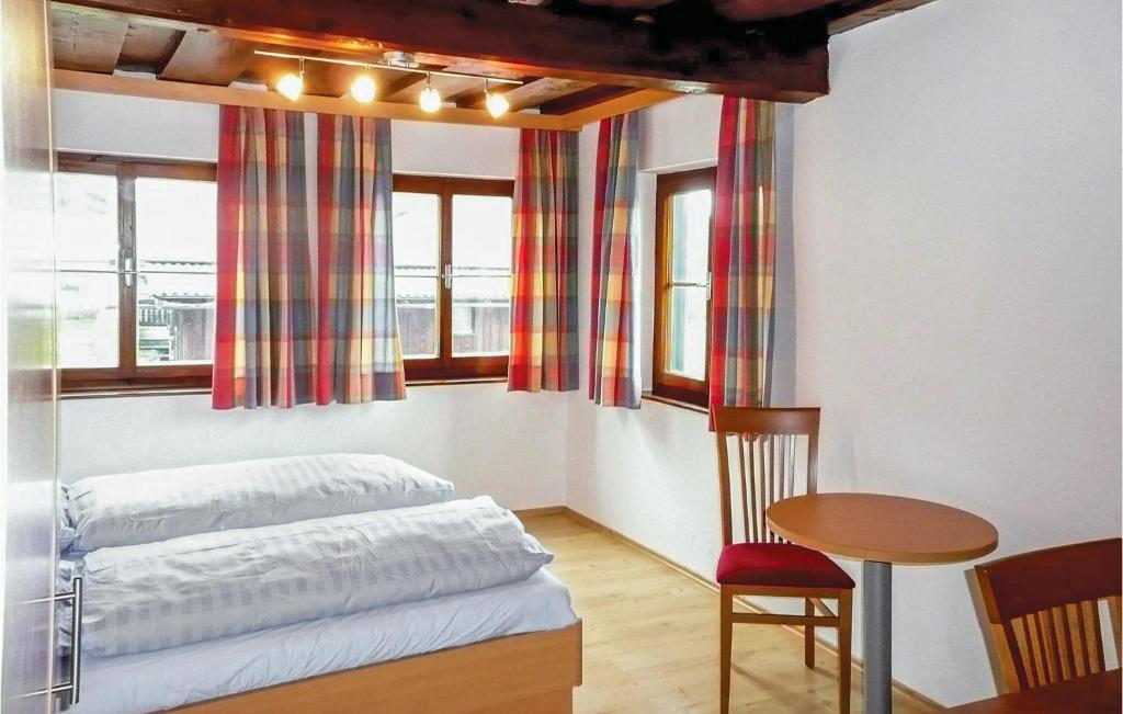 Posteľ alebo postele v izbe v ubytovaní Ferienwohnung Mit Badeteich