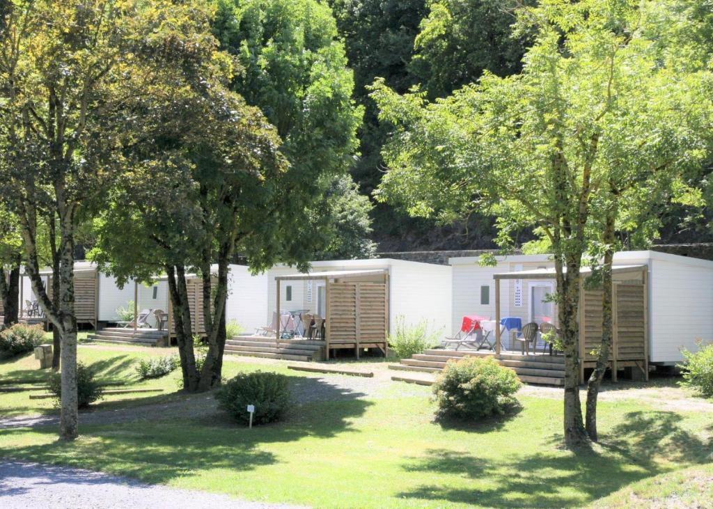 Zahrada ubytování Camping Pradelongue