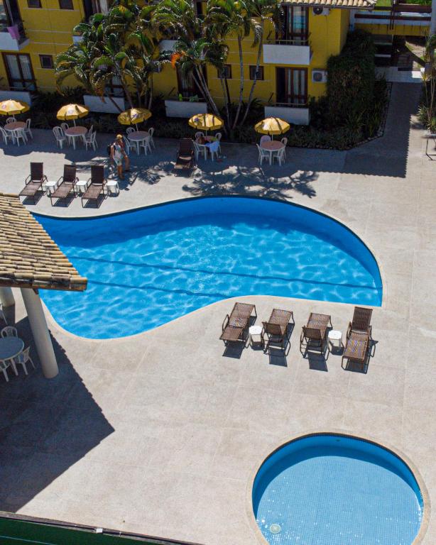 Bazén v ubytování Sunshine Praia Hotel nebo v jeho okolí