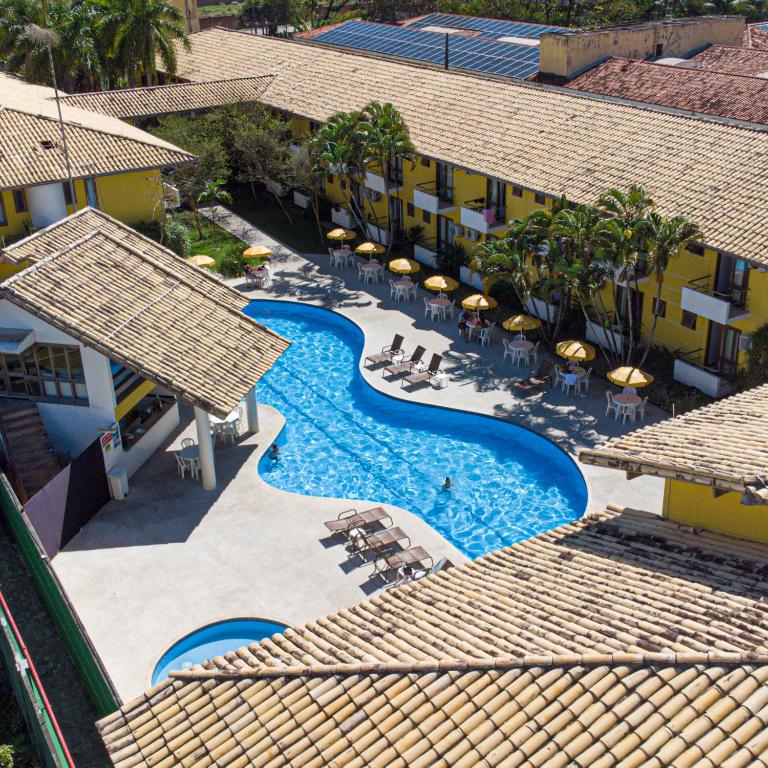 Bazén v ubytování Sunshine Praia Hotel nebo v jeho okolí