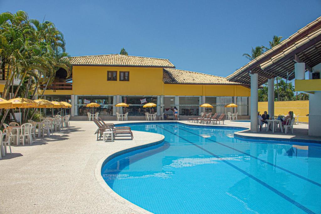 Bazén v ubytování Sunshine Praia Hotel nebo v jeho okolí