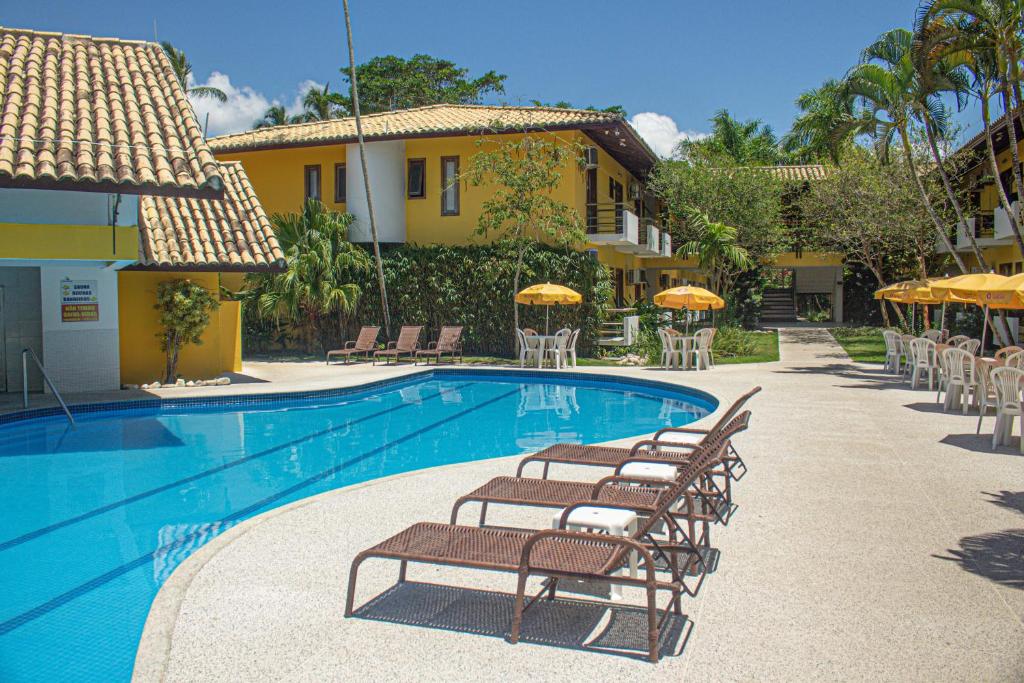 Bazén v ubytování Sunshine Praia Hotel nebo v jeho okolí