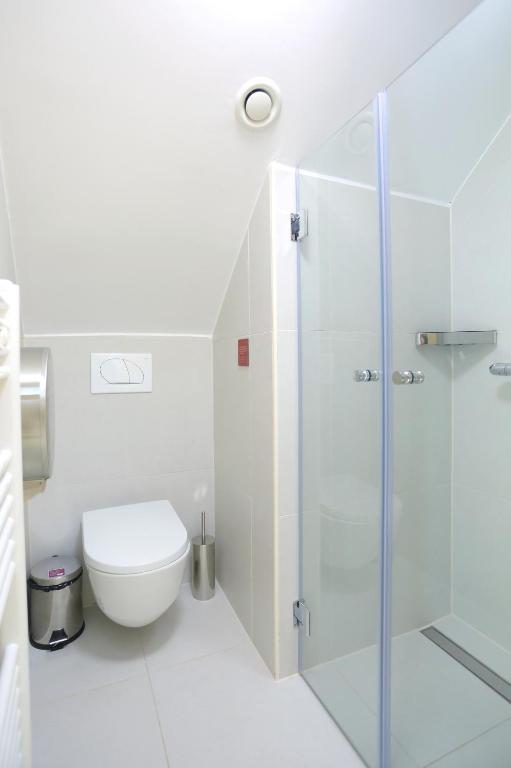 Koupelna v ubytování Hostel Celica