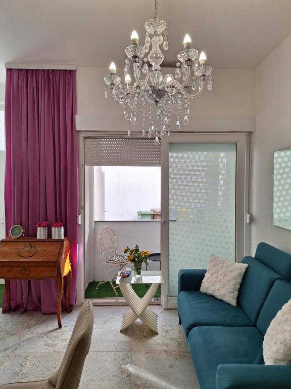 Zona de estar de Apartman DJ