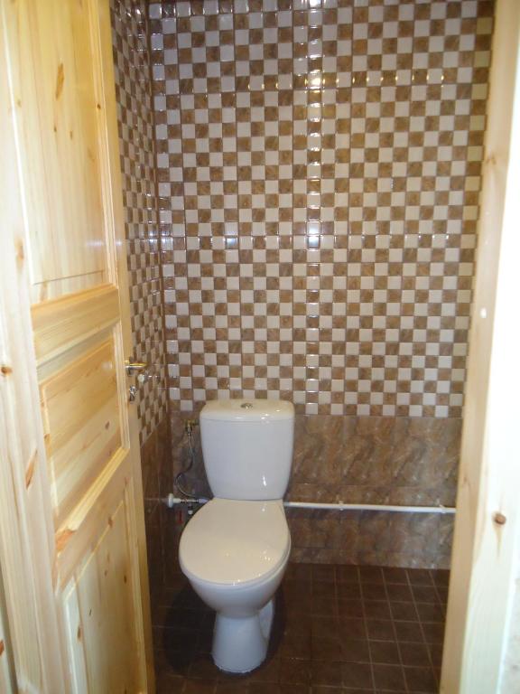 Koupelna v ubytování Päevatalu Camping