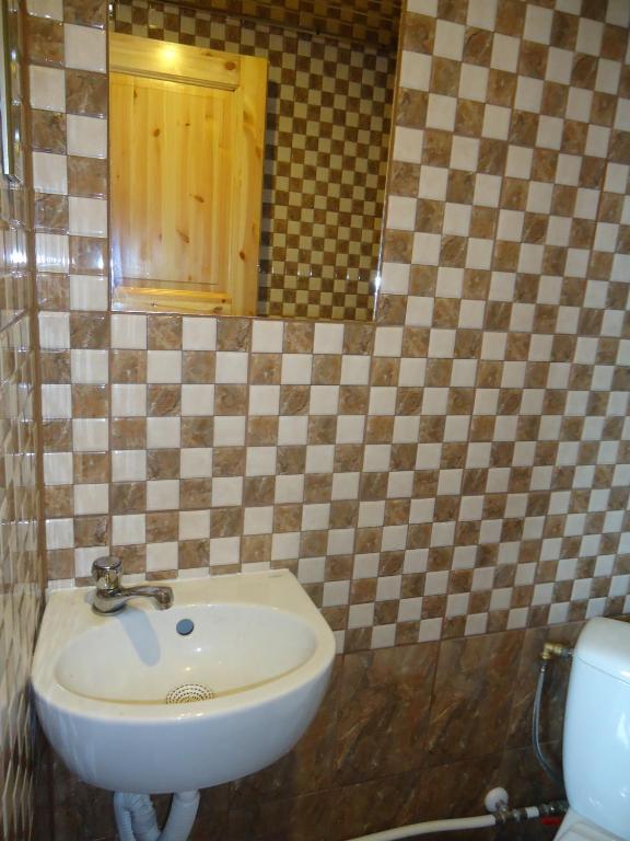 Koupelna v ubytování Päevatalu Camping