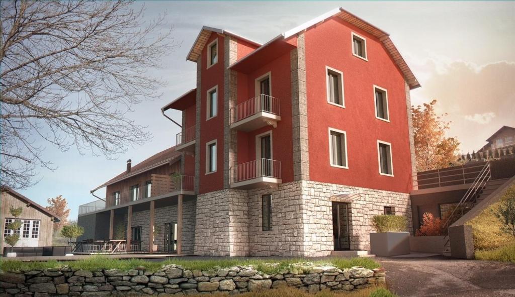 Budova, kde se hotel nachází