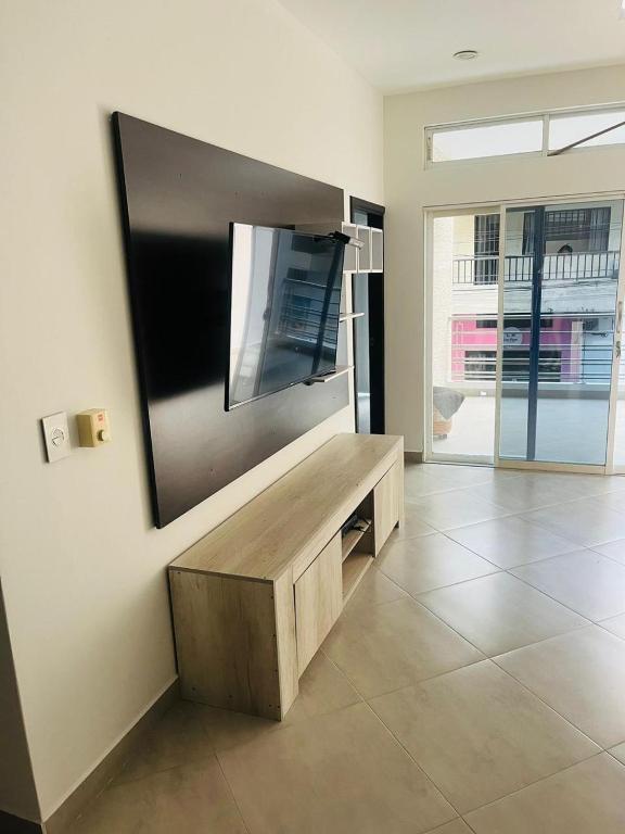 TV a/nebo společenská místnost v ubytování Rio Grande