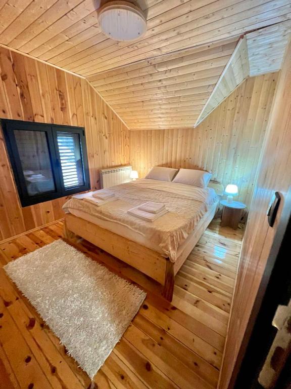 Krevet ili kreveti u jedinici u okviru objekta Vila Tea Durmitor