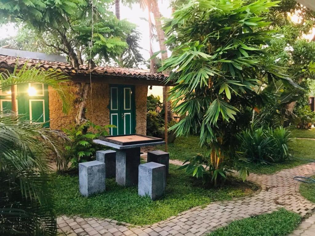 Zahrada ubytování Double Mango Villa