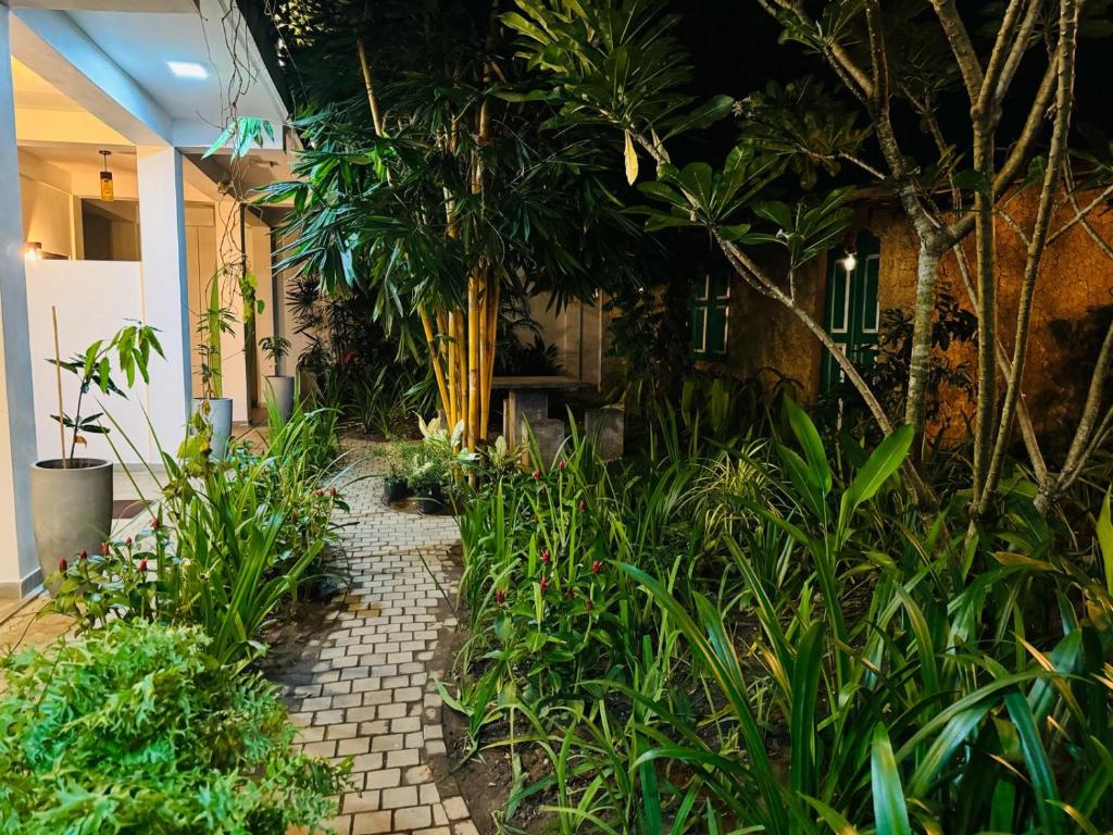Zahrada ubytování Double Mango Villa