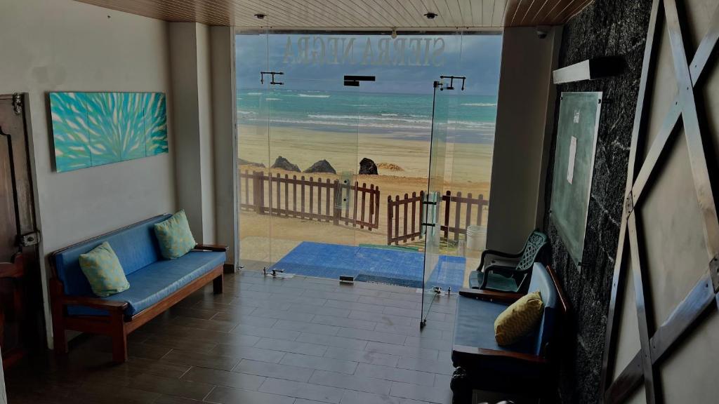 Balkón nebo terasa v ubytování Hotel Sierra Negra