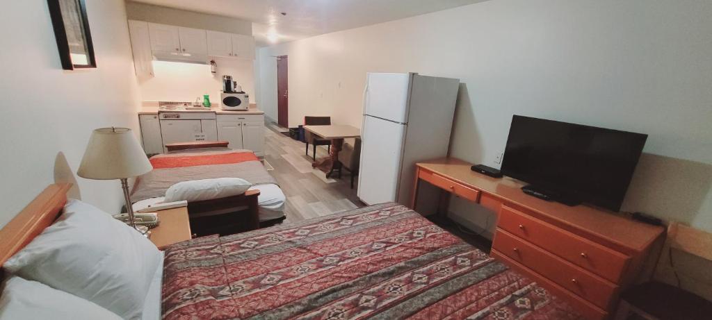 TV a/nebo společenská místnost v ubytování Ace Inn