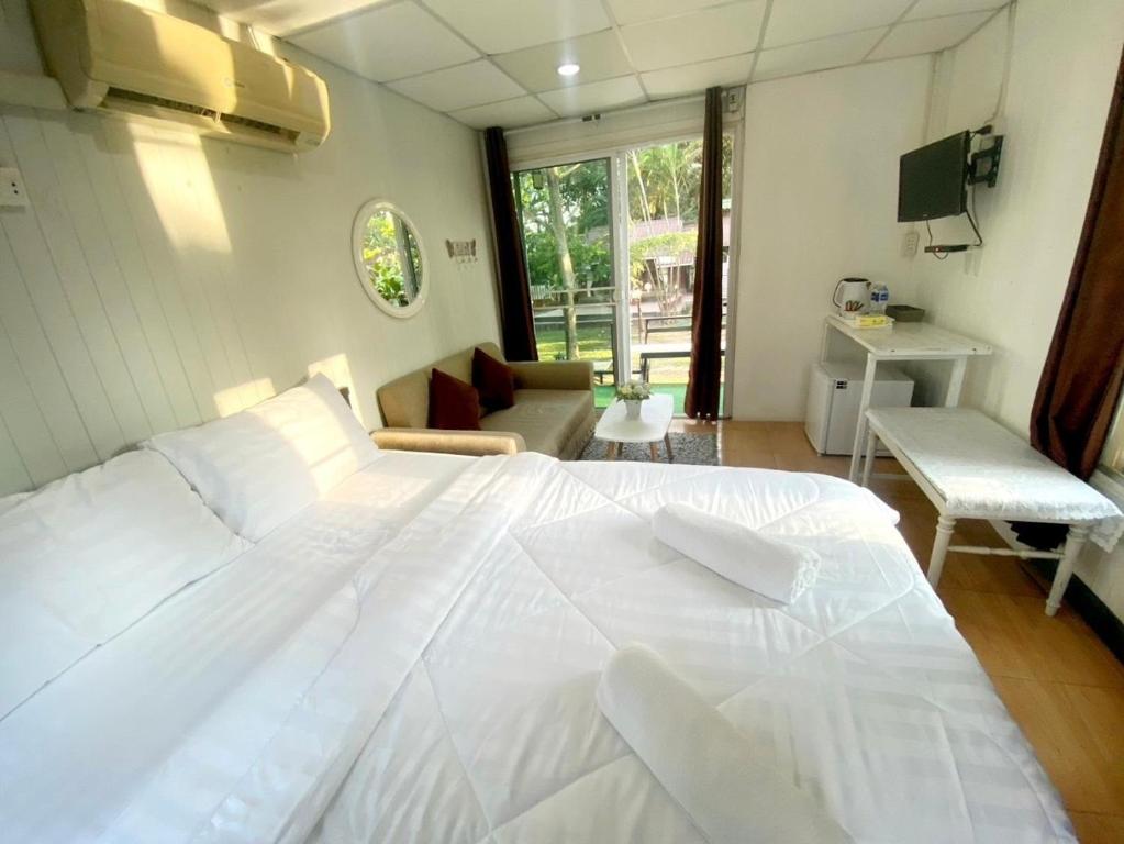 Letto o letti in una camera di Sleep Home Khaoyai
