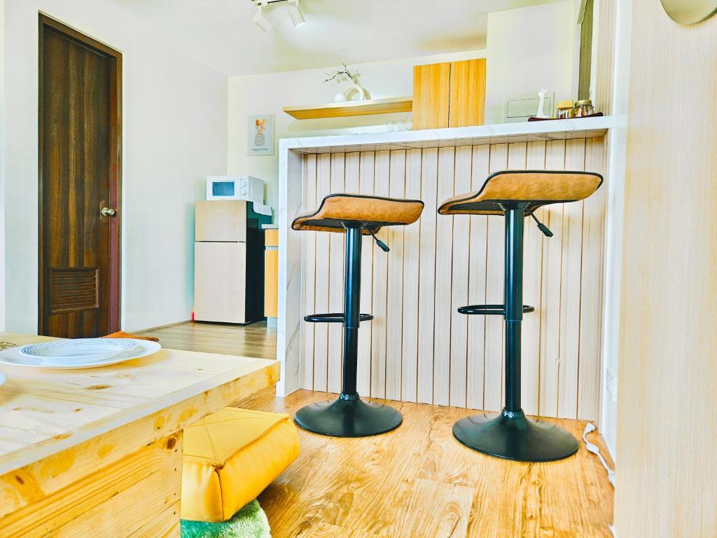 Kuchyň nebo kuchyňský kout v ubytování Cebu City SPACIOUS 1BR Condo HighView IT Park with POOL and NETFLIX