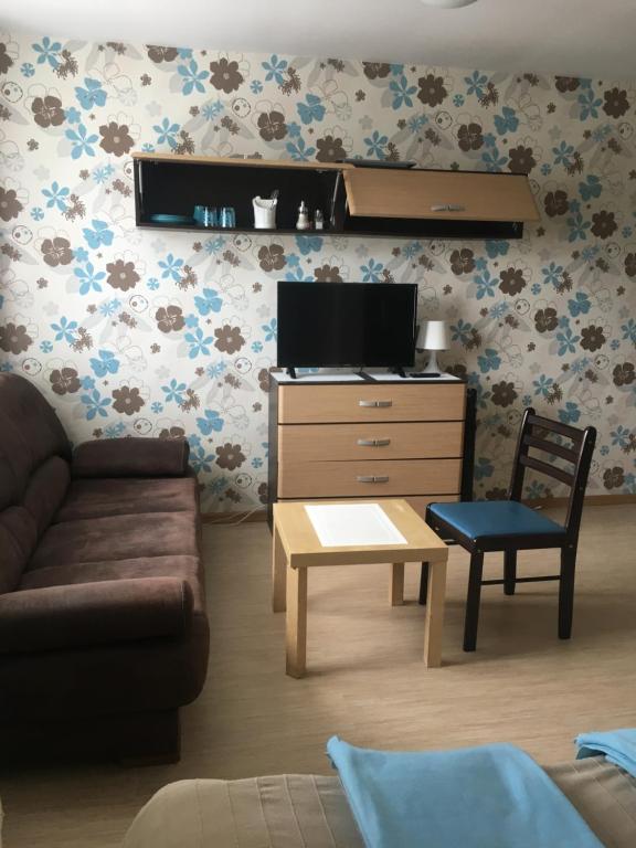Kuchyň nebo kuchyňský kout v ubytování PATIO dom gościnny