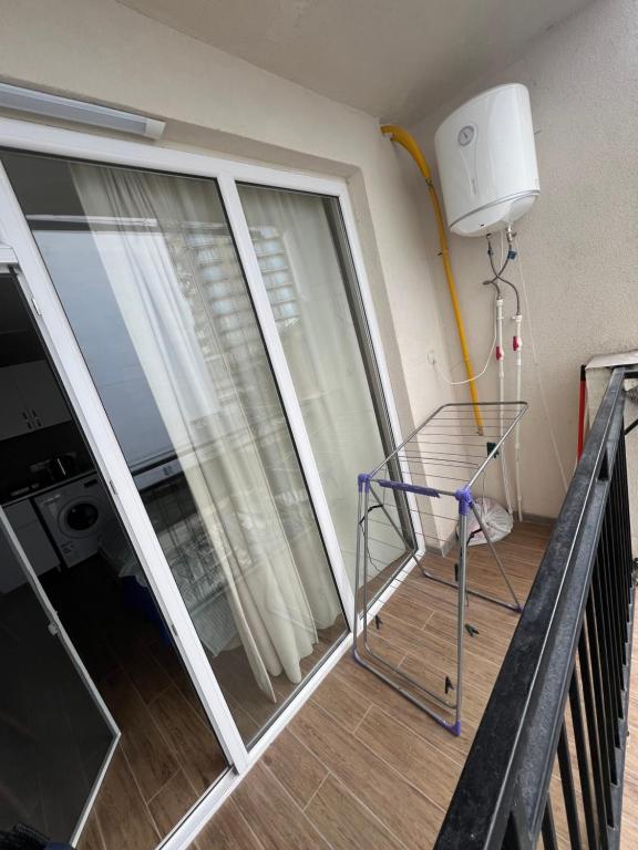 Balkón nebo terasa v ubytování HOTEL PARIS