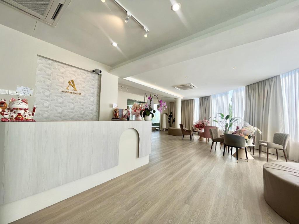 Posezení v ubytování Asimmy Hotel