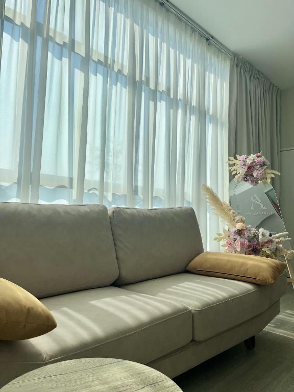 Posezení v ubytování Asimmy Hotel