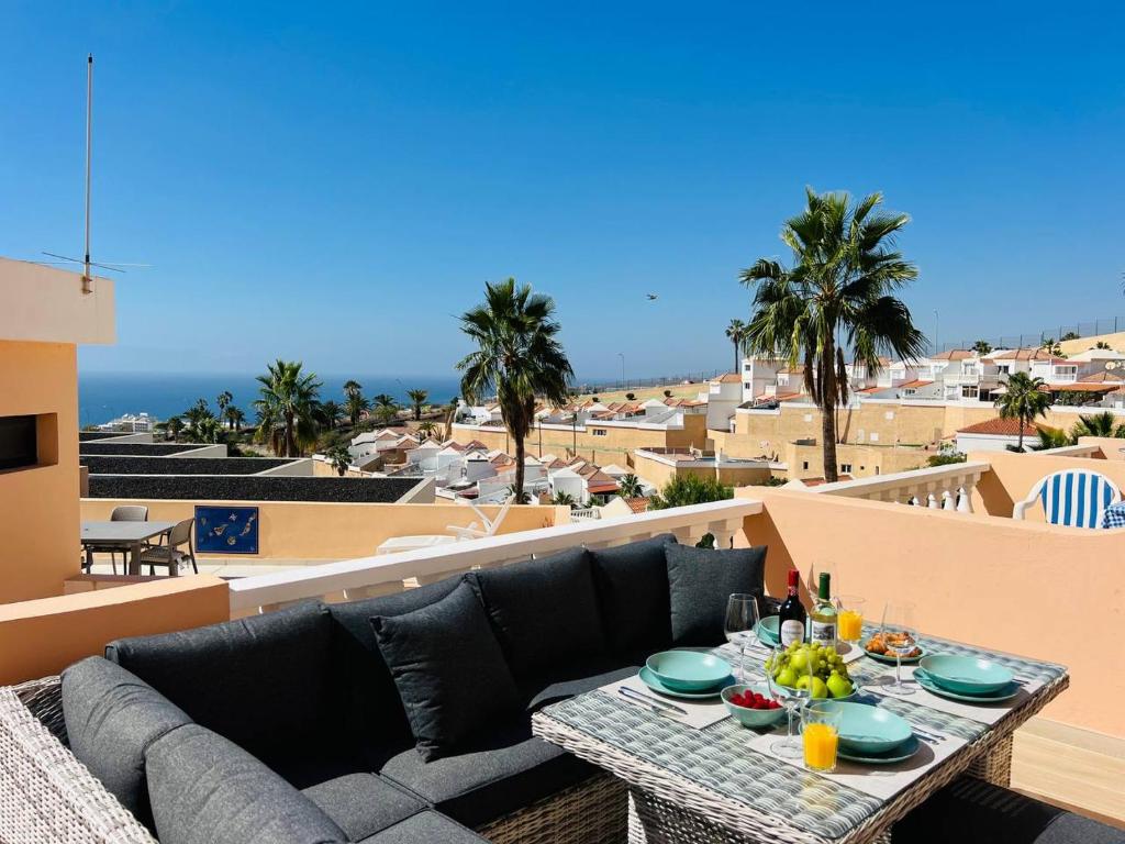 Costa Adeje Ocean View Apartment with Sunny Terrace