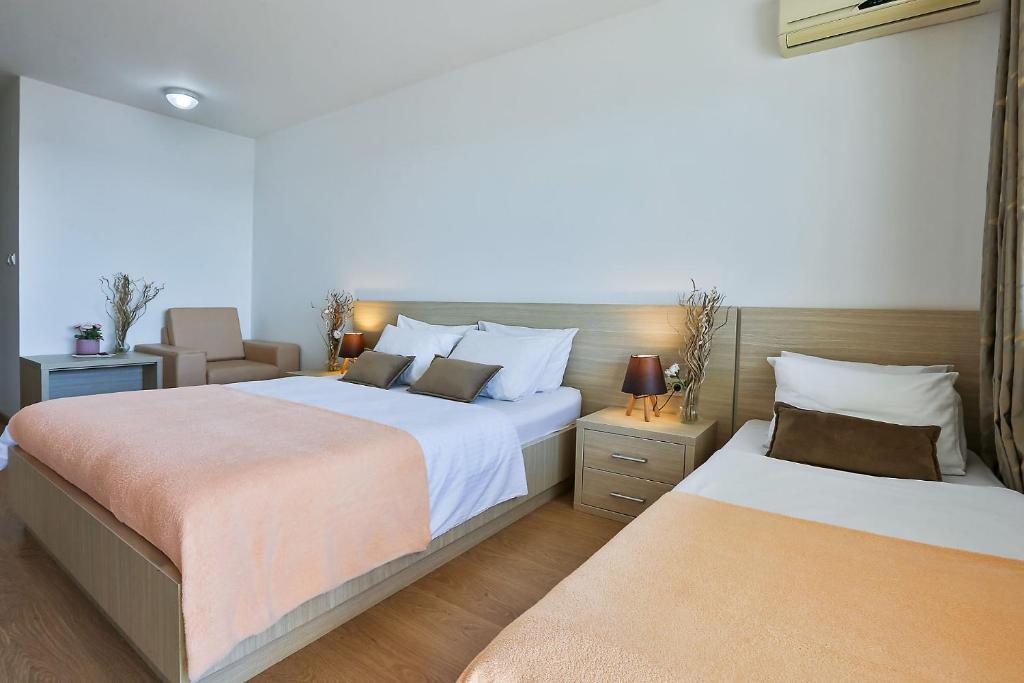 Postel nebo postele na pokoji v ubytování Villa Vanty